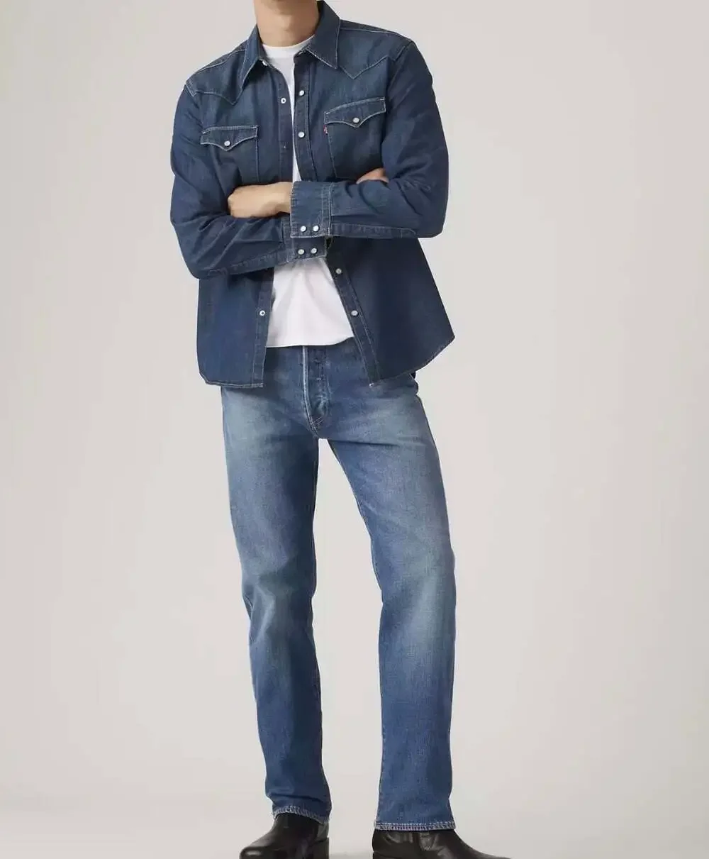 Levi's 501 Original Fit Men's Jeans Medium Wash W40 L30